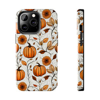 Vining Pumpkins Fall Vibes Tough Phone Cases!