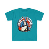 Land of The Free Because of The Brave Fox Version Unisex Graphic Tees! Independence Day!