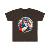 Land of The Free Because of The Brave Fox Version Unisex Graphic Tees! Independence Day!