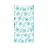 Aqua Flowers Lightweight Neck Gaiter! 4 Sizes Available! Free Shipping! UPF +50! Great For All Outdoor Sports!