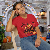 Mama Jacko lantern Unisex Graphic Tees! All New Heather Colors!!! Free Shipping!!! Halloween!