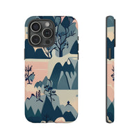 Pink and Blue Mountains Phone Cases! New!!! Over 40 Phone Sizes To Choose From! Free Shipping!!!