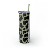 Grandma Cow Printed Skinny Tumbler with Straw, 20oz! Multiple Colors! Grandparent Vibes!