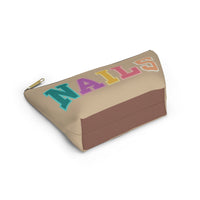 Retro Rainbow Cream Nails Accessory Pouch, Check Out My Matching Weekender Bag! Free Shipping!!!