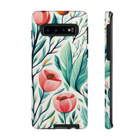 Pink Floral Tulips Phone Cases! New!!! Over 90 Phone Sizes To Choose From! Free Shipping!!!