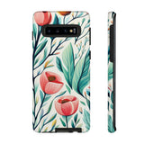 Pink Floral Tulips Phone Cases! New!!! Over 90 Phone Sizes To Choose From! Free Shipping!!!