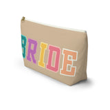 Rainbow Cream Bride Accessory Pouch, Check Out My Matching Weekender Bag! Free Shipping!!!