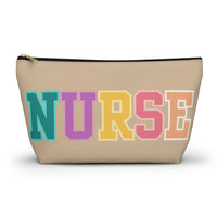 Rainbow Cream Nurse Accessory Pouch, Check Out My Matching Weekender Bag! Free Shipping!!!