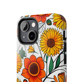 Sunflower Daisy Medley Fall Vibes Tough Phone Cases!