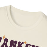 Thankful Grateful Blessed Thanksgiving Fall Vibes Retro Unisex Graphic Tees!