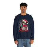 Have The day you Deserve Christmas edition Dead Inside Unisex Heavy Blend Crewneck Sweatshirt!