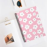 Boho Pastel Pink Florals Journal! Free Shipping! Great for Gifting!