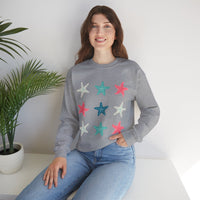 Starfish Medley Unisex Sweatshirt! Plus Sizes Available!