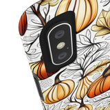 Pumpkin Lanterns Fall Vibes Tough Phone Cases!