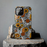 Retro Autumn Daisey's Fall Vibes Tough Phone Cases!