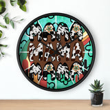 Western Aztec Mama Wall Clock! Perfect For Gifting! Free Shipping!!! 3 Colors Available!