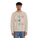 Starfish Medley Unisex Sweatshirt! Plus Sizes Available!