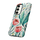 Pink Floral Tulips Phone Cases! New!!! Over 90 Phone Sizes To Choose From! Free Shipping!!!