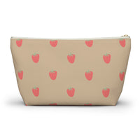 Strawberry Cream Accessory Pouch, Check Out My Matching Weekender Bag! Free Shipping!!!