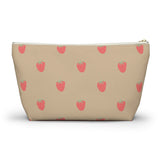 Strawberry Cream Accessory Pouch, Check Out My Matching Weekender Bag! Free Shipping!!!