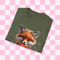 Fox Valentines Day T-Shirt! Valentines Day! Spring Vibes! Graphic Tees!