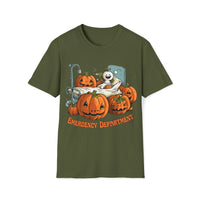 Snow Pumpkin Emergency Department Unisex Graphic Tees! Medical Vibes! Fall Vibes!