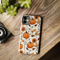 Vining Pumpkins Fall Vibes Tough Phone Cases!