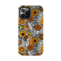 Retro Autumn Daisey's Fall Vibes Tough Phone Cases!