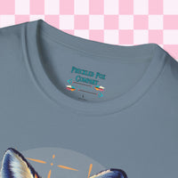 Retro Fox Graphic Tee! Ultra Soft! Free Shipping! Summer Vibes!