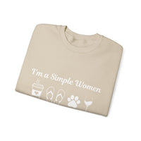 I'm a Simple Women Unisex Sweatshirt! Plus Sizes Available!