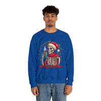 Have The day you Deserve Christmas edition Dead Inside Unisex Heavy Blend Crewneck Sweatshirt!