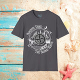 Always Take The Back Roads Unisex Graphic Tees! Summer Vibes! All New Heather Colors!!! Free Shipping!!!