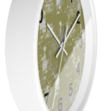 Boho Paint Washed Green Print Wall Clock! Perfect For Gifting! Free Shipping!!! 3 Colors Available!