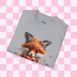 Fox Valentines Day T-Shirt! Valentines Day! Spring Vibes! Graphic Tees!