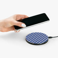 Navy Blue Daisy Wireless Phone Charger! Free Shipping!!!