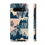 Pink and Blue Mountains Phone Cases! New!!! Over 40 Phone Sizes To Choose From! Free Shipping!!!