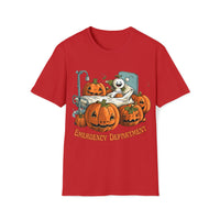 Snow Pumpkin Emergency Department Unisex Graphic Tees! Medical Vibes! Fall Vibes!