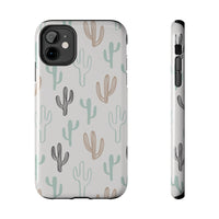 Pastel Colored Cactus Western Tough Phone Cases!