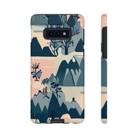 Pink and Blue Mountains Phone Cases! New!!! Over 40 Phone Sizes To Choose From! Free Shipping!!!