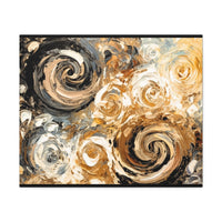 Western Inspired Abstract Oil Painting Canvas Gallery Wraps!