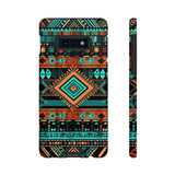 Turquoise Aztec Tough Cases! Cellphone Cases! Multiple Sizes Available! Apple iPhone, Samsung Galaxy, and Google Pixel devices!