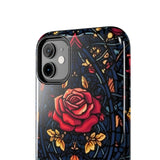 Stained Glass Gothic Inspired Halloween Tough Phone Cases! Fall Vibes!