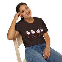 Valentines Day Pink Sheep He Left The 99 Unisex Graphic Tee! All New Heather Colors!!! Free Shipping!!!