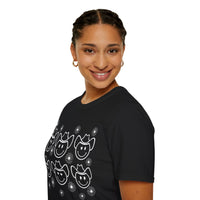 Cowgirl Smiley Daisy Medley Unisex Graphic Tees! Summer Vibes! All New Heather Colors!!! Free Shipping!!!