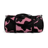 Pink and Black Cow Print Duffel Bag! Free Shipping!!!