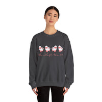 Valentines Day He Left The 99... Pink Sheep Edition Unisex Sweatshirt! Retro! Free Shipping!!!