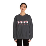 Valentines Day He Left The 99... Pink Sheep Edition Unisex Sweatshirt! Retro! Free Shipping!!!