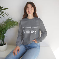 I'm a Simple Women Unisex Sweatshirt! Plus Sizes Available!