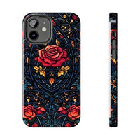 Stained Glass Gothic Inspired Halloween Tough Phone Cases! Fall Vibes!