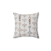 Western/Boho Grey Arrows and Thunderbirds Square Pillow!